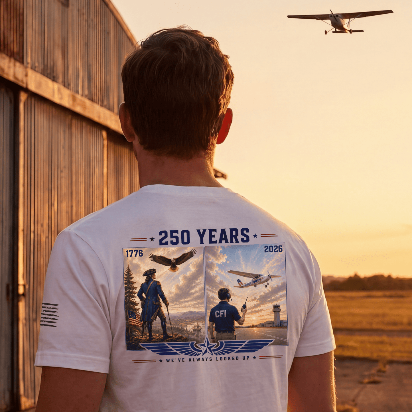 250 Years. Still Looking Up. | Made in USA Premium Tee