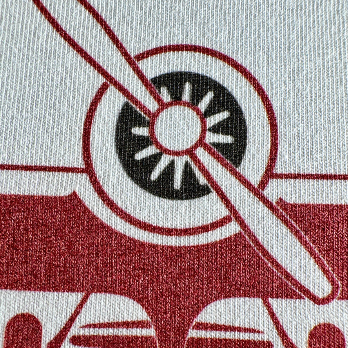 Close-up of the propeller detail in the Pilot’s design