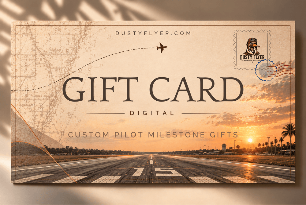 Dusty Flyer Digital Gift Card — aviation gifts
