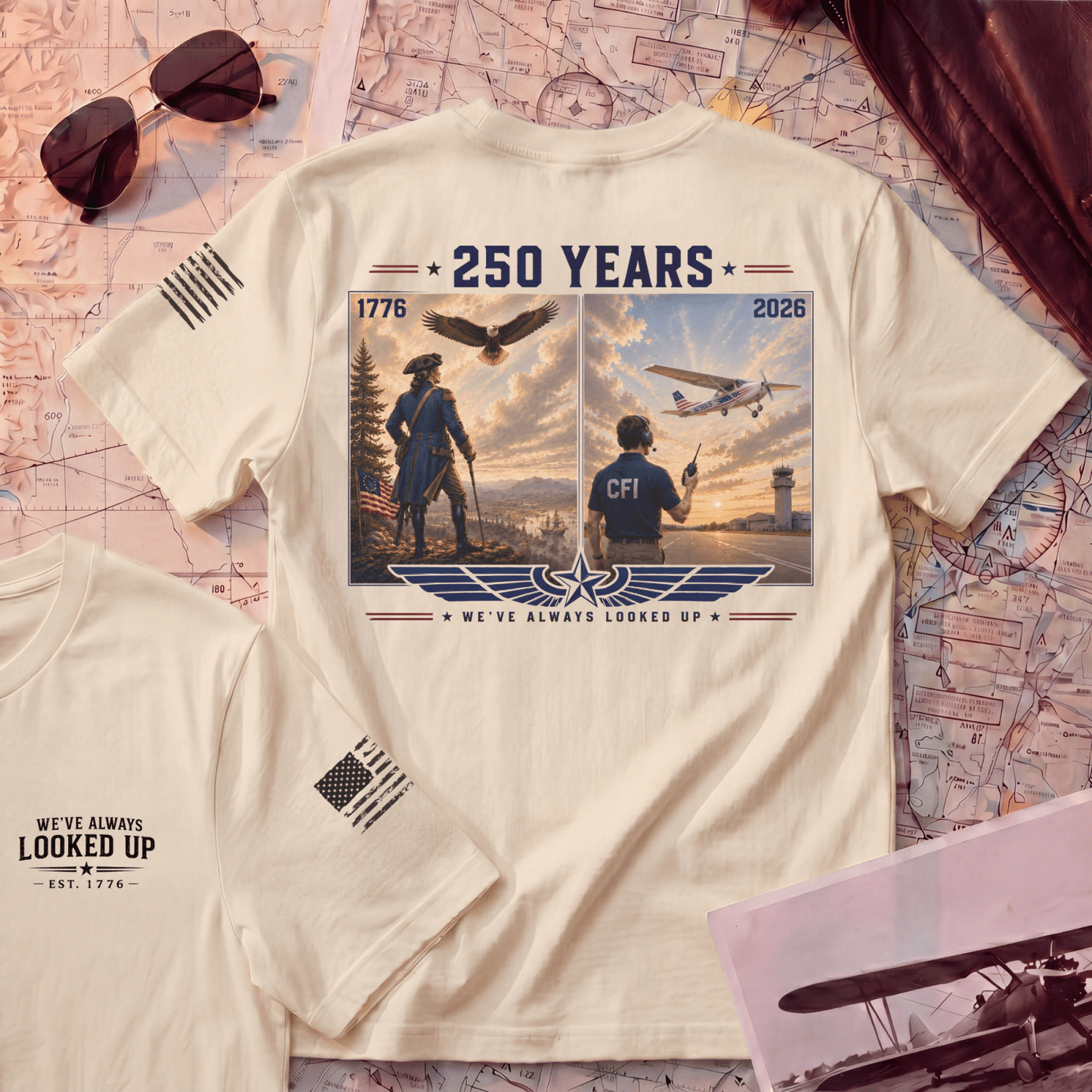250 Years. Still Looking Up. | Regular Tee