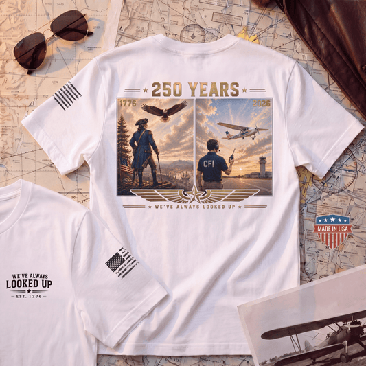 250 Years. Still Looking Up. | Made in USA Premium Tee