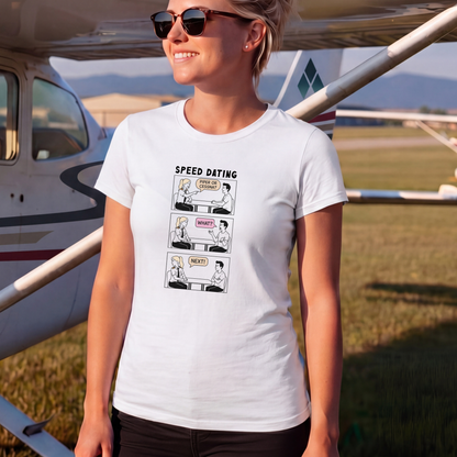 Funny Pilot Shirt – Piper or Cessna Aviation Humor Tee (Adult Unisex + Women's Fit)