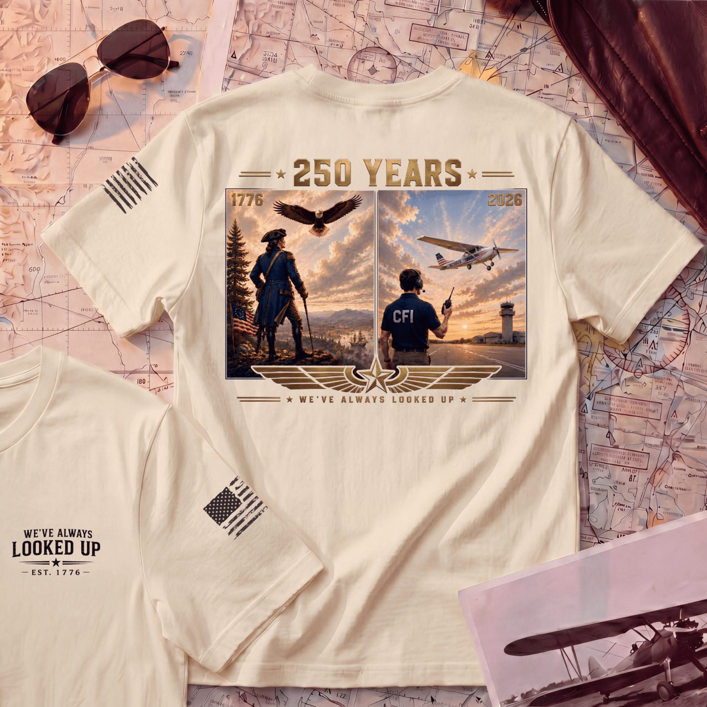 250 Years. Still Looking Up. | Regular Tee