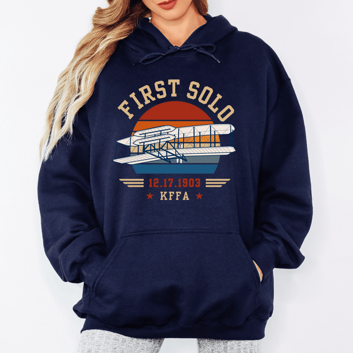 Personalized First Solo Flight Sweatshirt V2