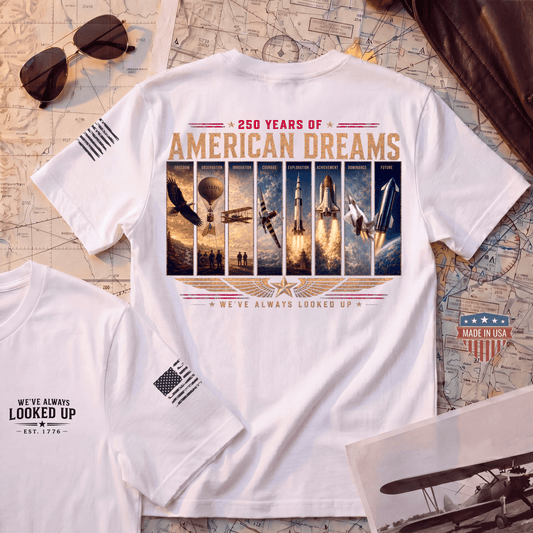 250 Years of American Dreams | Made in USA Premium Tee