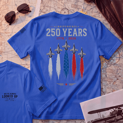 USA 250 Years Shirt | America 250th Anniversary Shirt | Patriotic Aviation Tee | Independence Day Shirt | USA 1776-2026