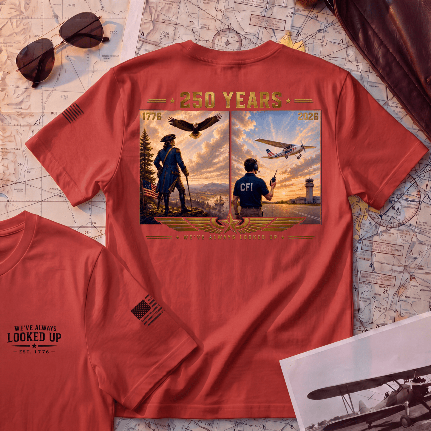 250 Years. Still Looking Up. | Regular Tee