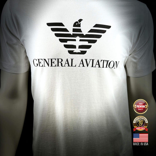 GENERAL AVIATION PREMIUM TEE THE PARODY HANGAR