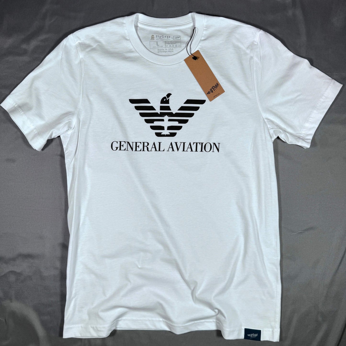 GENERAL AVIATION PREMIUM TEE THE PARODY HANGAR