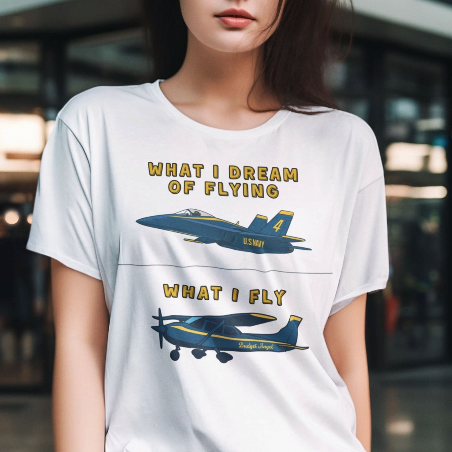 Budget Angel (3 Types) Regular Tee | THE PARODY HANGAR