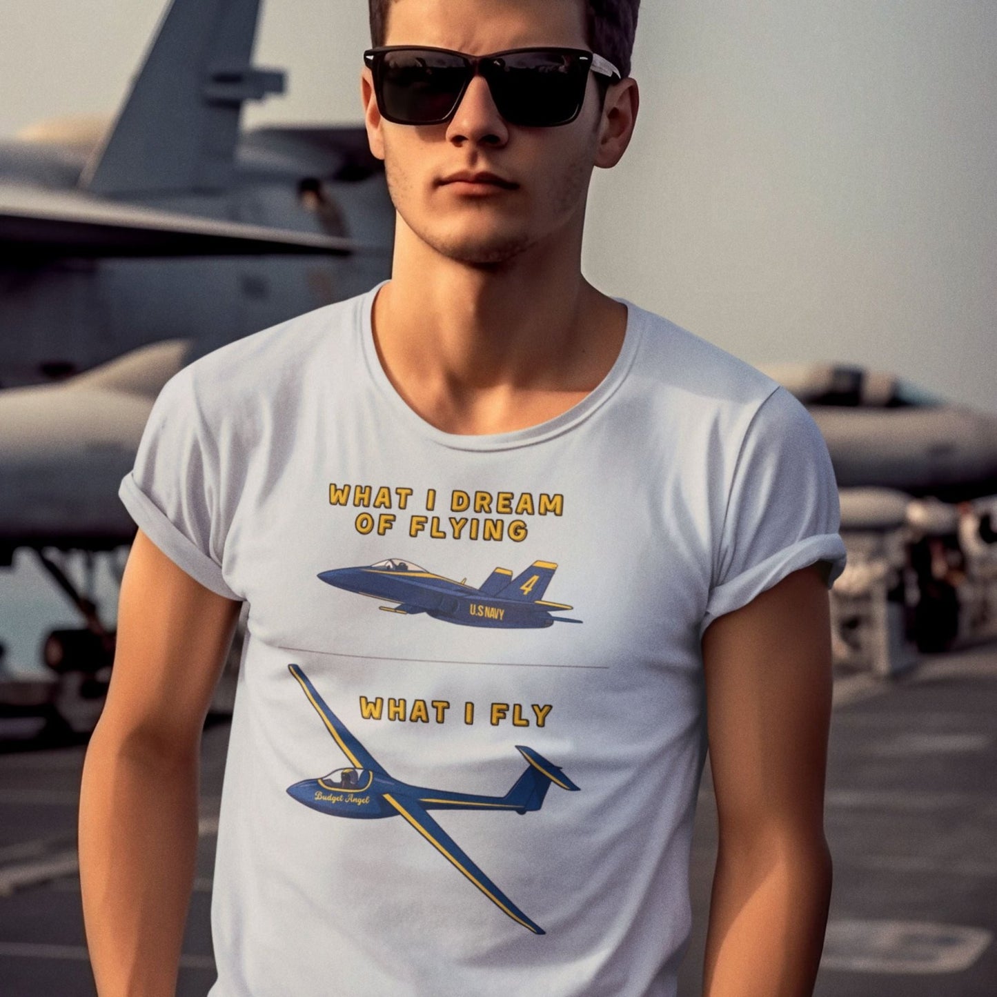 Budget Angel (3 Types) Regular Tee | THE PARODY HANGAR