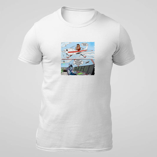 FL3500 REGULAR TEE PILOT COMICS