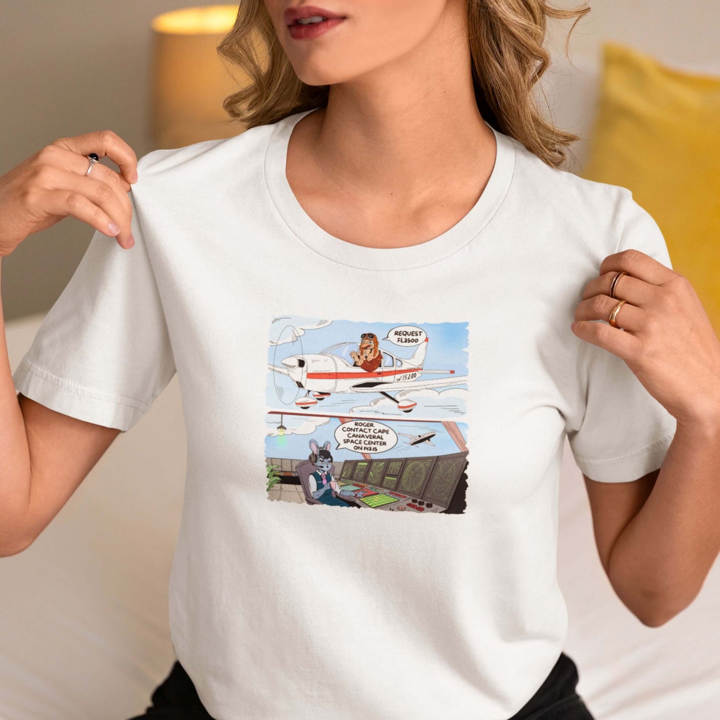 FL3500 REGULAR TEE PILOT COMICS