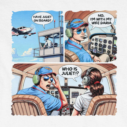 WHO IS JULIET? PREMIUM TEE PILOT COMICS