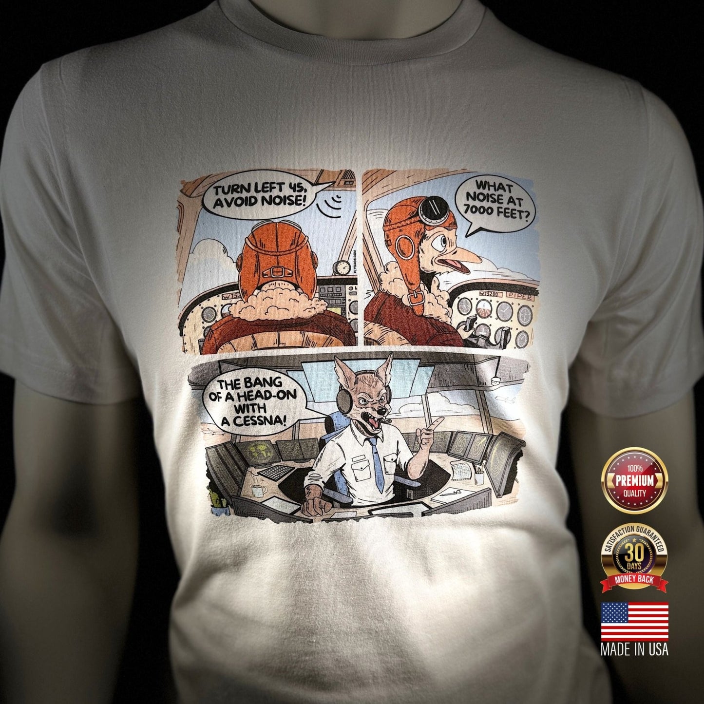 THE NOISE (Ver. 2) PREMIUM TEE PILOT COMICS