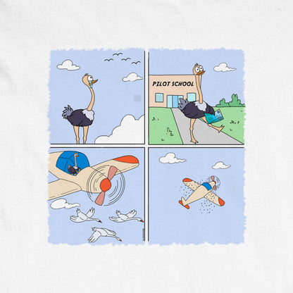 DREAMS MUST COME TRUE PREMIUM TEE PILOT COMICS