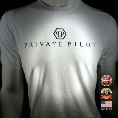 PRIVATE PILOT PREMIUM TEE THE PARODY HANGAR
