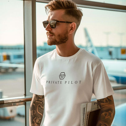 PRIVATE PILOT PREMIUM TEE THE PARODY HANGAR