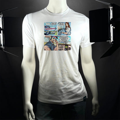 QUICKIE TEE PREMIUM TEE PILOT COMICS