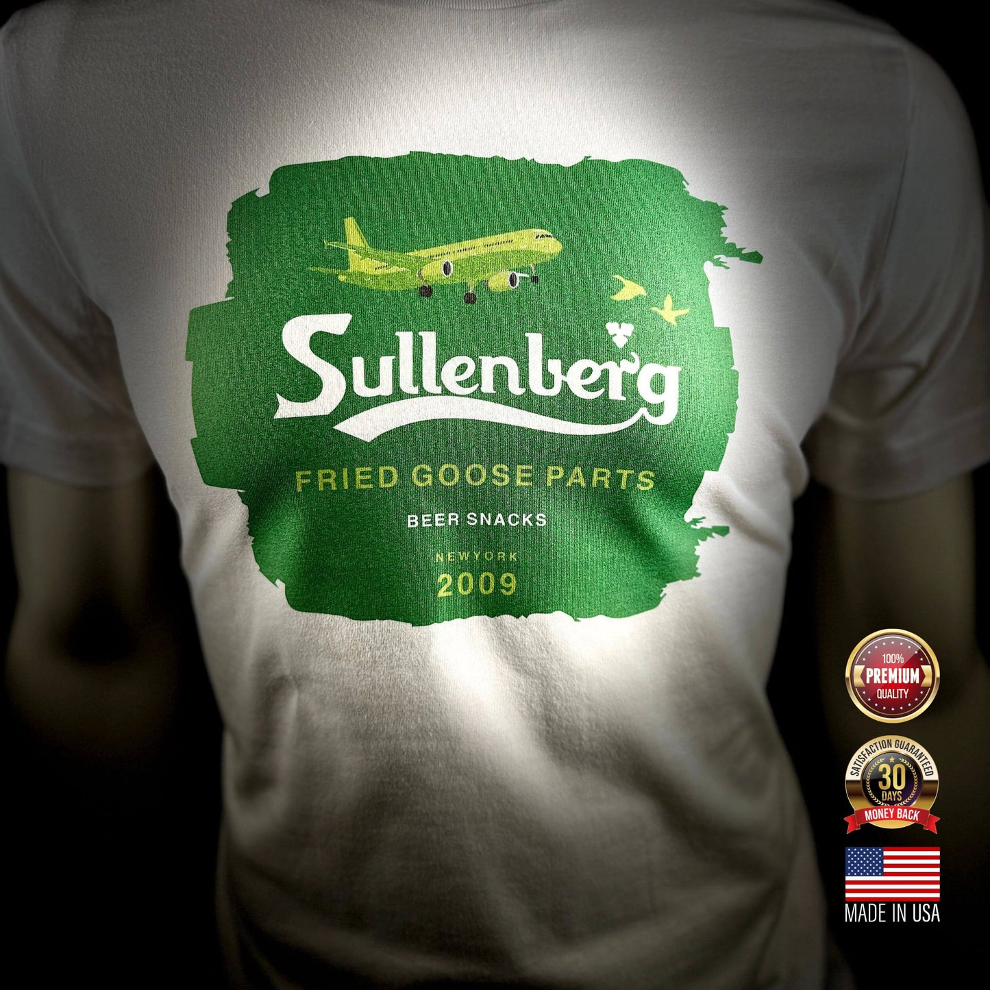 SULLENBERG PREMIUM TEE THE PARODY HANGAR