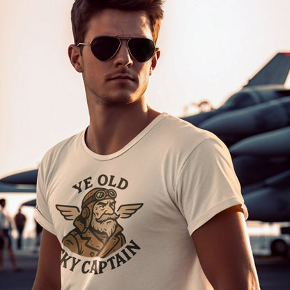 ZIPPER-SUITED Funny Aviation T-Shirt - The FlyGags Parody collection