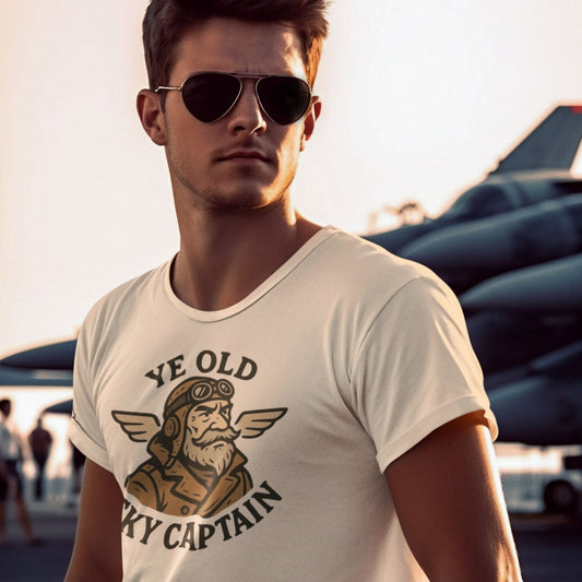 ZIPPER-SUITED Funny Aviation T-Shirt - The FlyGags Parody collection