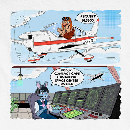 FL3500 PREMIUM TEE PILOT COMICS